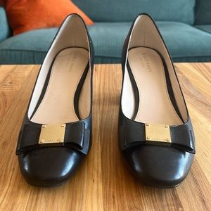 Cole Haan - Tali Bow Block-Heel Pumps